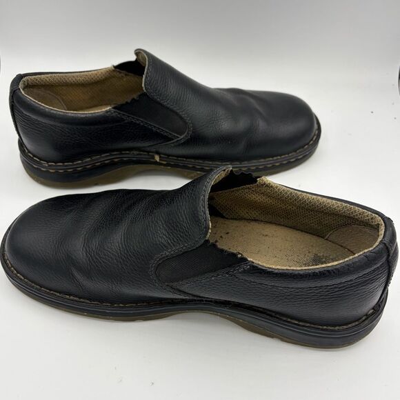 Dr Martens men’s Bryce leather black slip on loafer size 11 Y2K casual